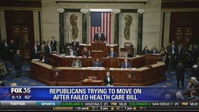 Republican party trying to move on after failed health care bill