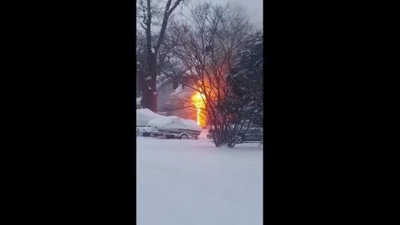 House fire on Endwell Street in Novi