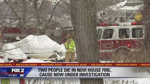 Couple dies in house fire in Novi