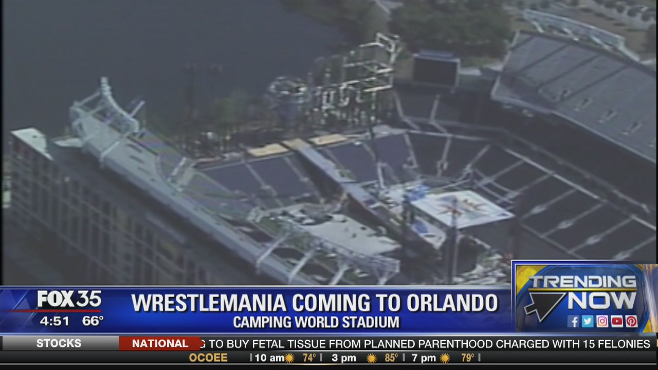 Wrestlemania coming to orlando