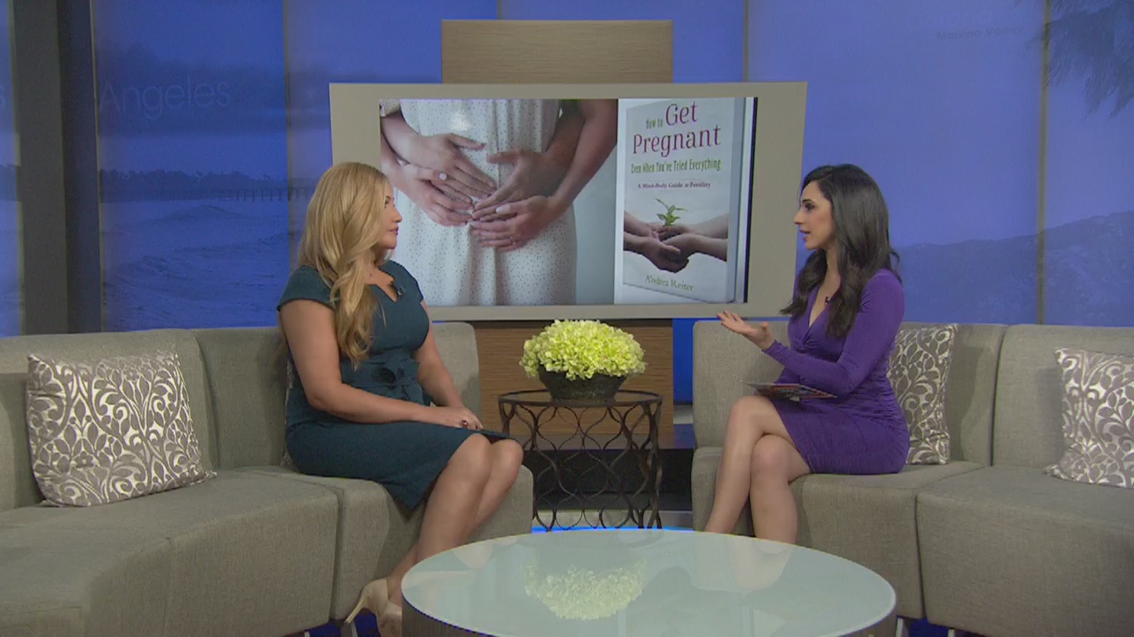 Fertility expert  A'ndrea Reiter author talks book aimed to help women get pregnant