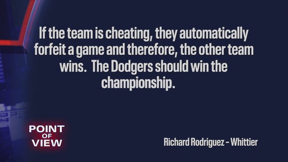 Viewer's response to Astros sign-stealing scandal