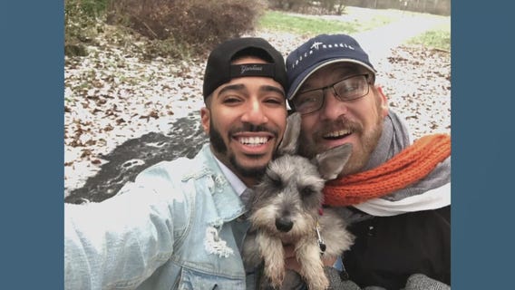 Dad celebrates Wednesday's Child adoption