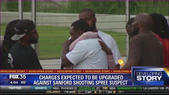 Charges expected to be upgraded against Sanford shooting spree suspect