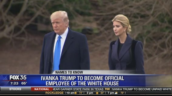 Ivanka Trump to become official employee of White House