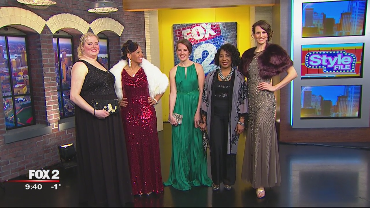 Auto show gala looks from The Peacock Room