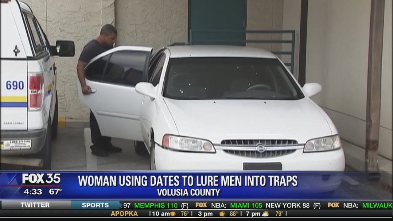 Woman using dates to lure men into traps