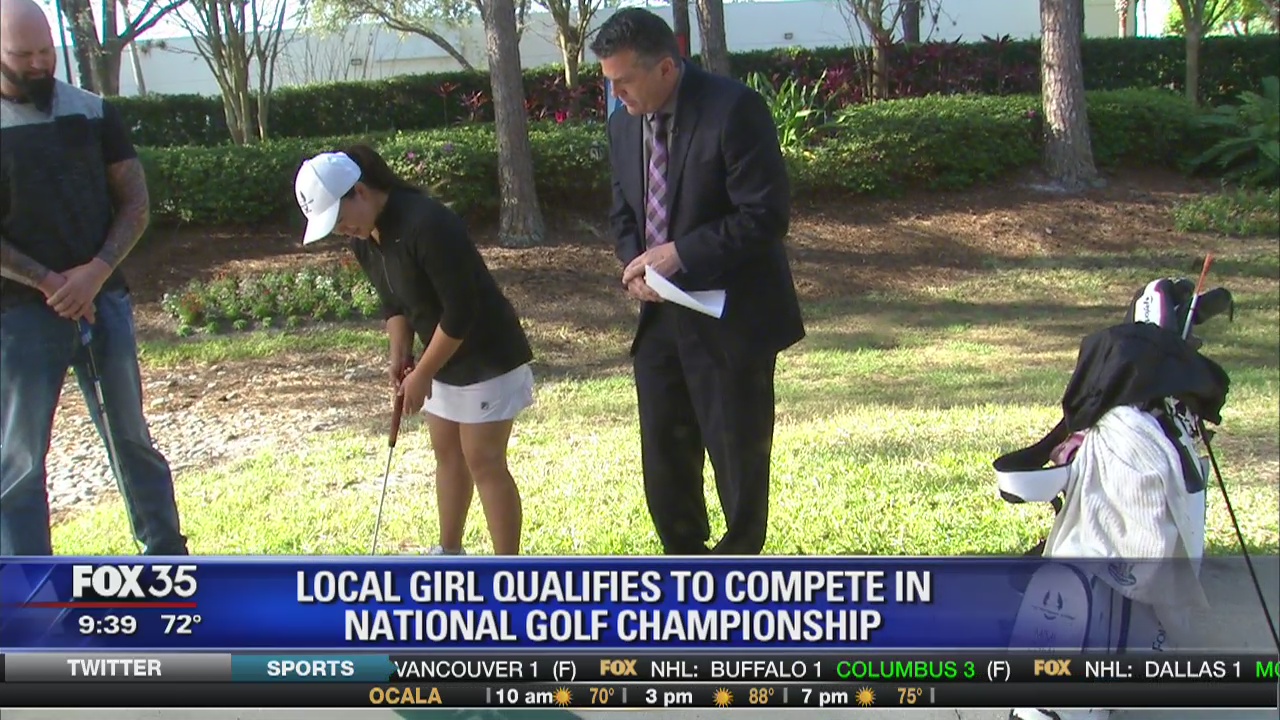 Local girl qualifies to compete in national golf championship