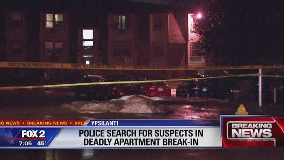 Woman killed, man hurt during apartment break-in in Ypsilanti