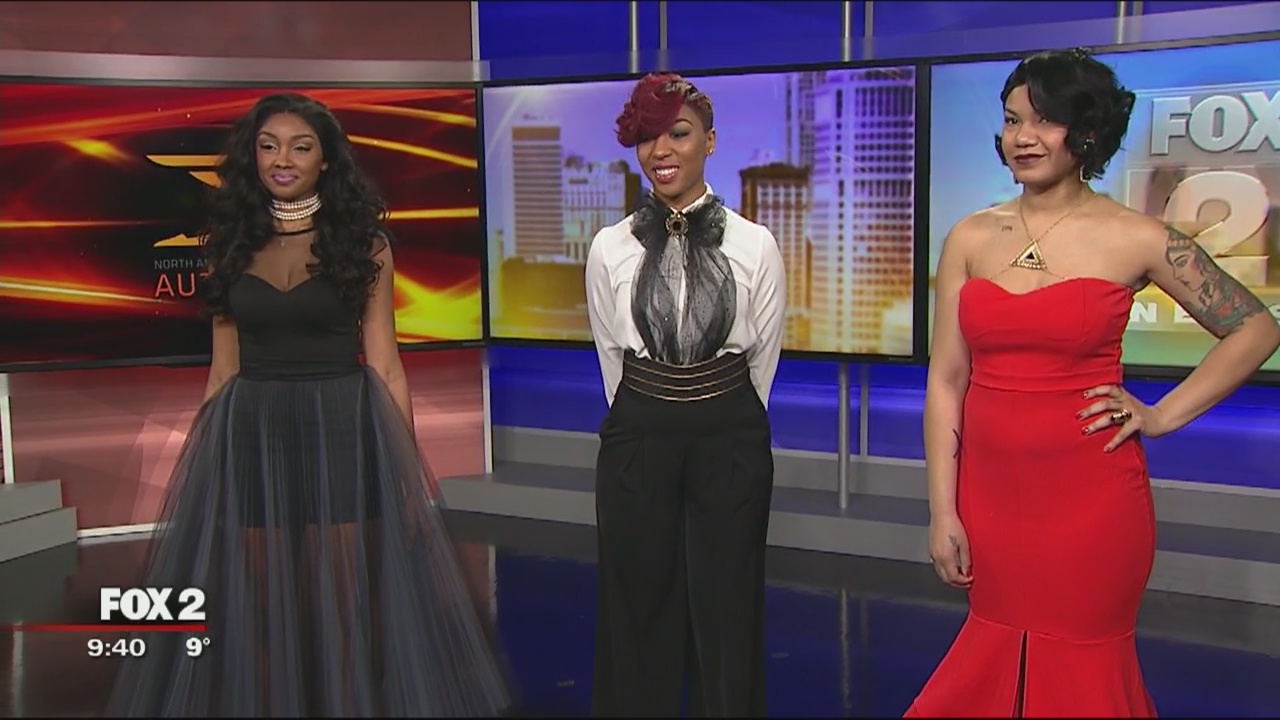 Hair style tips for the auto show charity preview