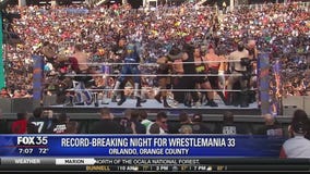 Recording-breaking night for Wrestlemania 33