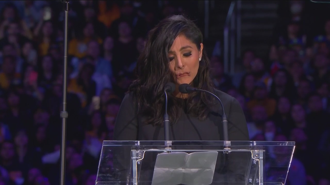 Vanessa tearful tribute