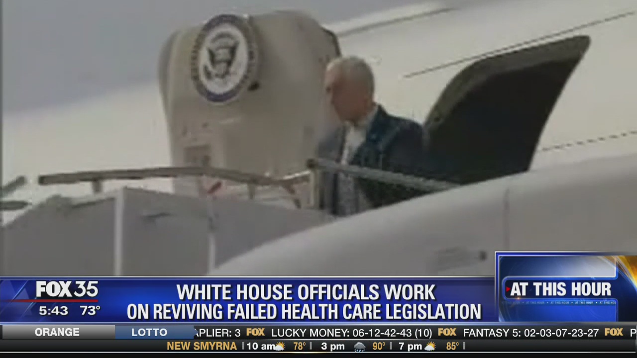 White House officials work on reviving failed health care legislation