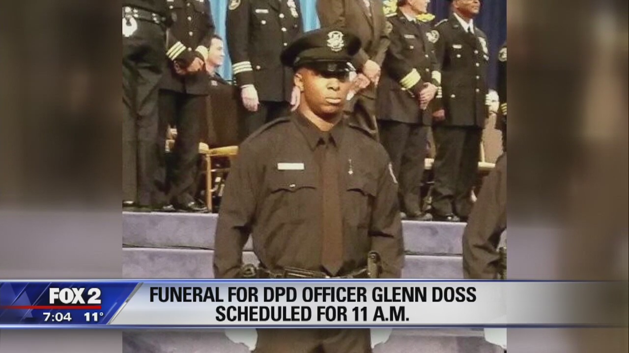 Funeral Friday for fallen Detroit police officer Glenn Doss