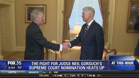 The fight for Judge Neil Gorsuch's Supreme Court nomination heats up