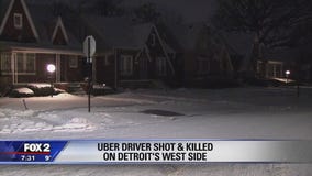 Man shot during Uber shift in Detroit