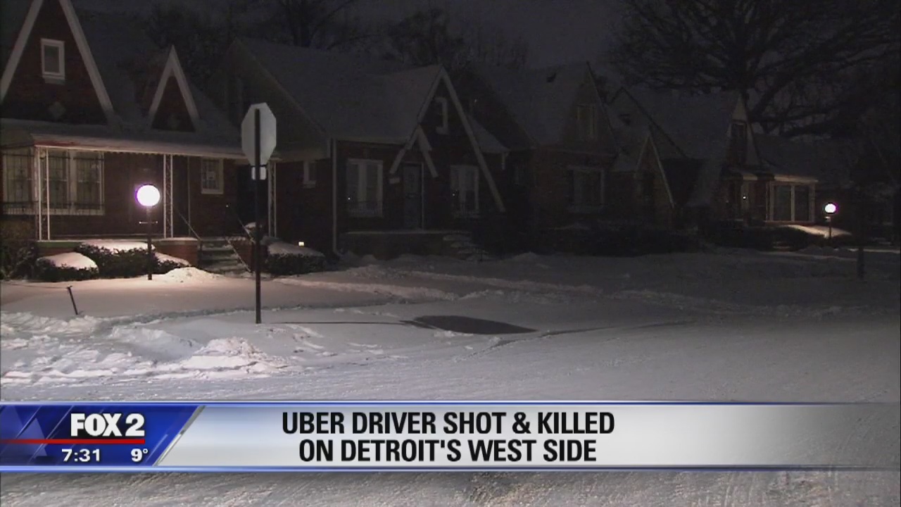 Man shot during Uber shift in Detroit