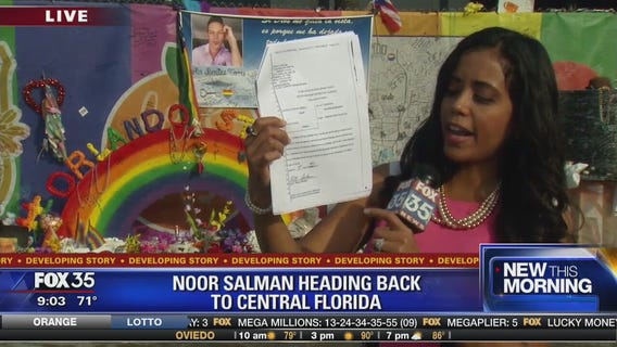 Noor Salman heading back to Central Florida