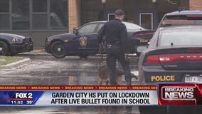 Bullet found in Garden City school prompts lockdown