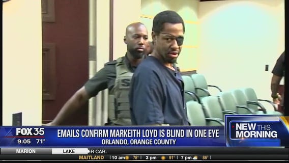 Emails confirm Markeith Loyd is blind in one eye