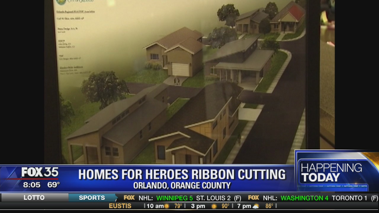 Homes for Heroes Ribbon Cutting