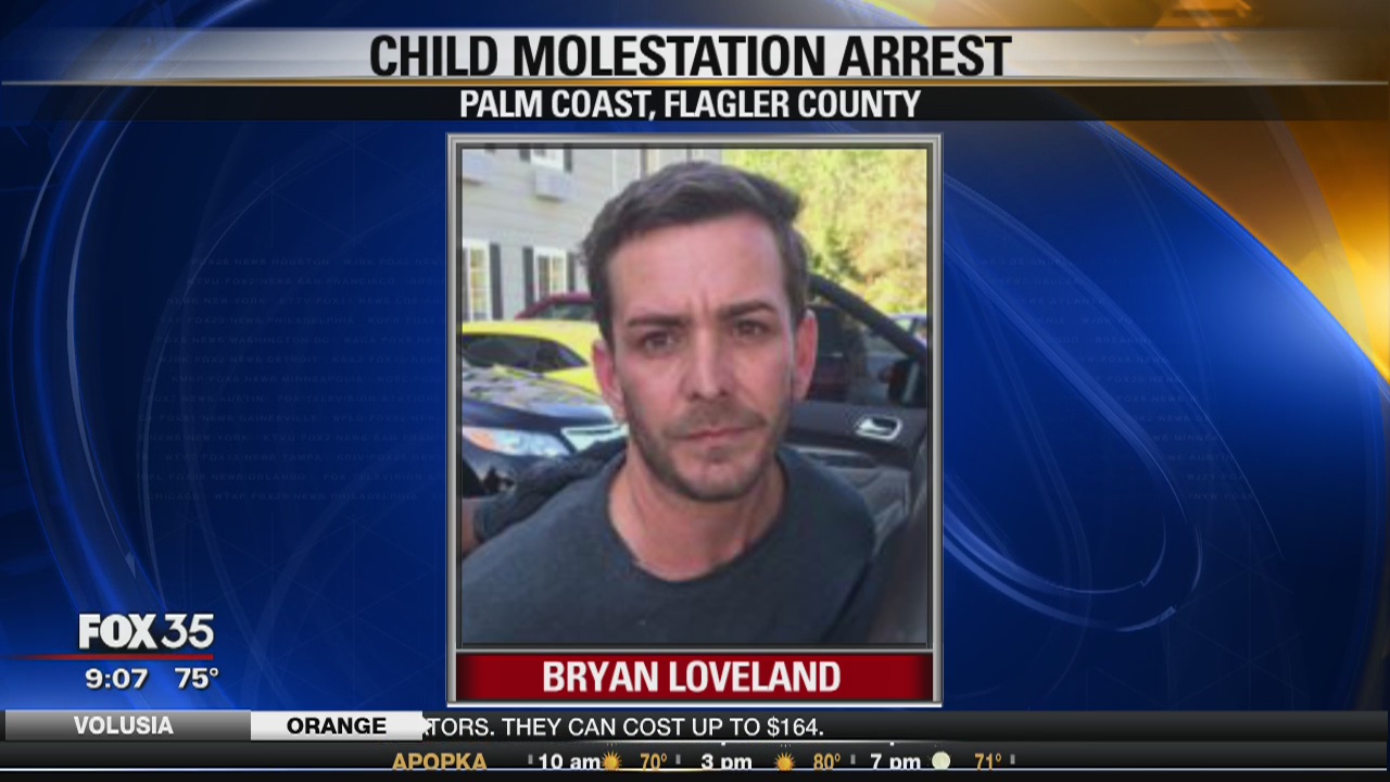 Child molestation arrest in Palm Coast