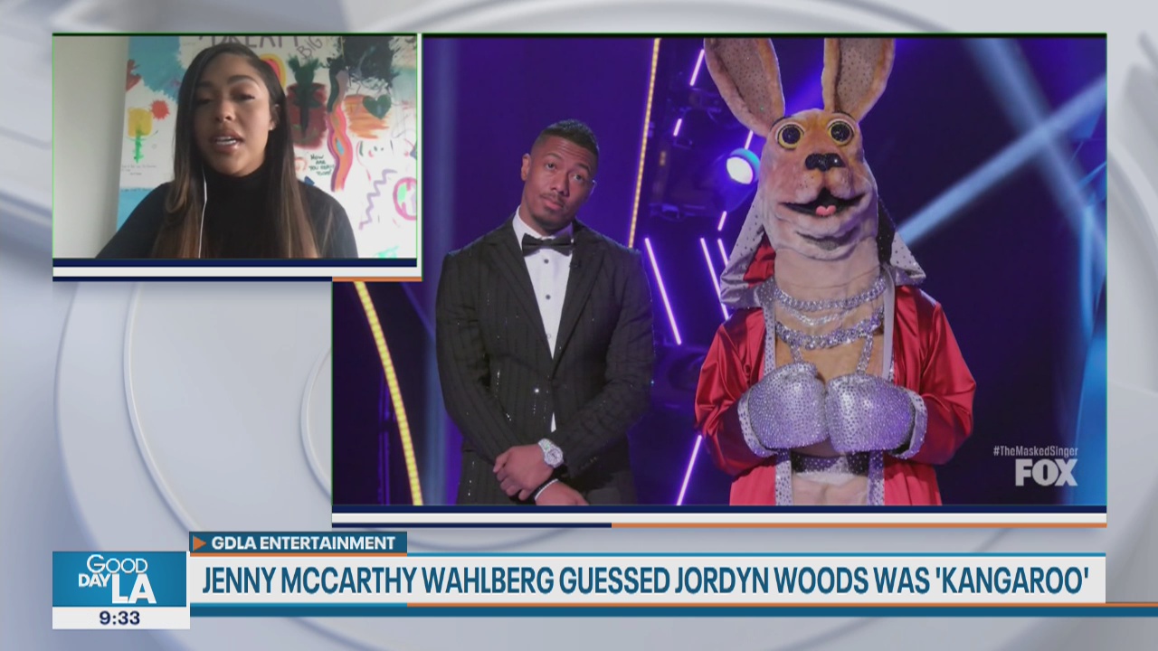Jordyn Woods revealed as Kangaroo on 'The Masked Singer'