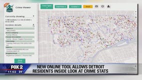 New Detroit crime map shows when and where crimes were committed