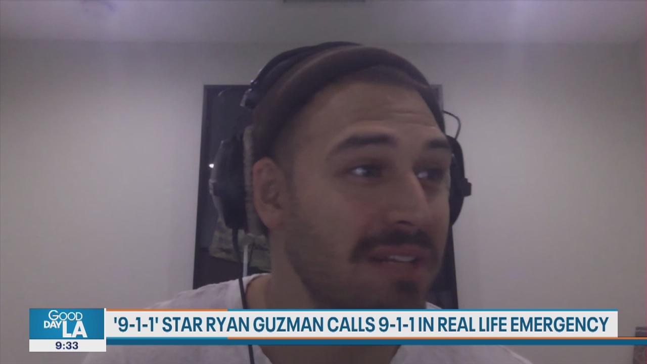 '9-1-1' star Ryan Guzman calls 9-1-1 in real life emergency