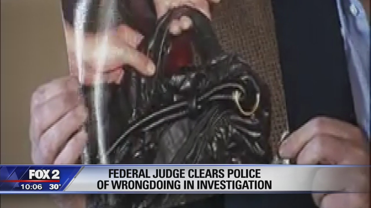 Federal judge clears police of wrongdoing in investigation