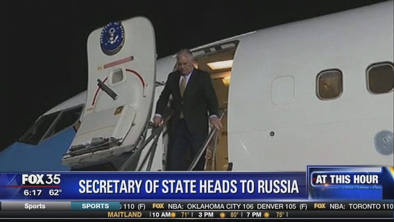 Secretary of State heads to Russia