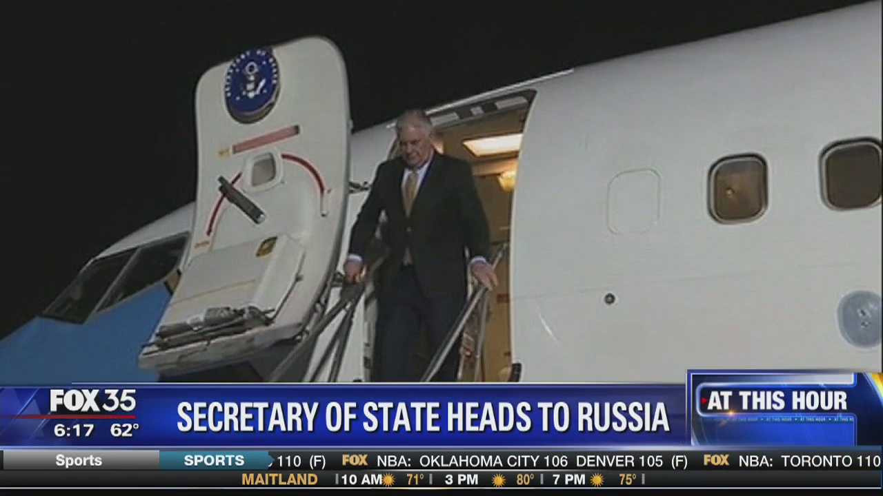 Secretary of State heads to Russia