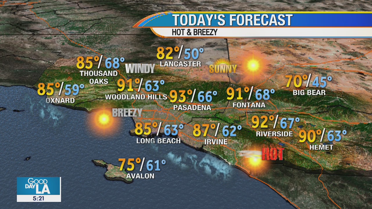 Weather Forecast for Thursday, April 23