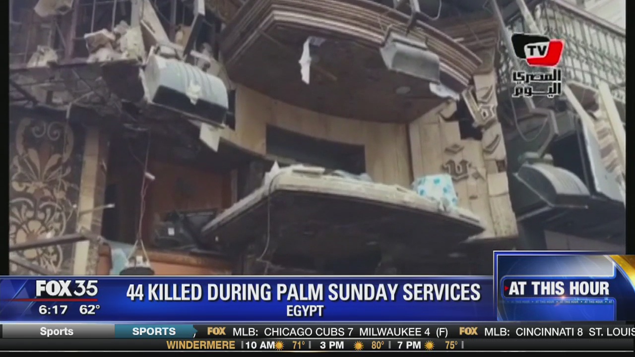 44 killed during Palm Sunday Services
