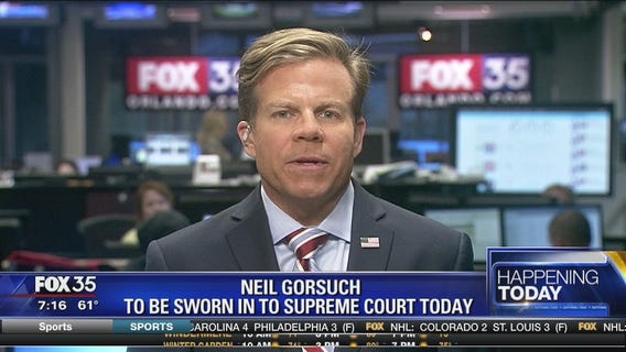 Neil Gorsuch to be sworn in to Supreme Court today