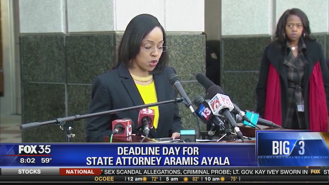 Deadline day for State Attorney Aramis Ayala