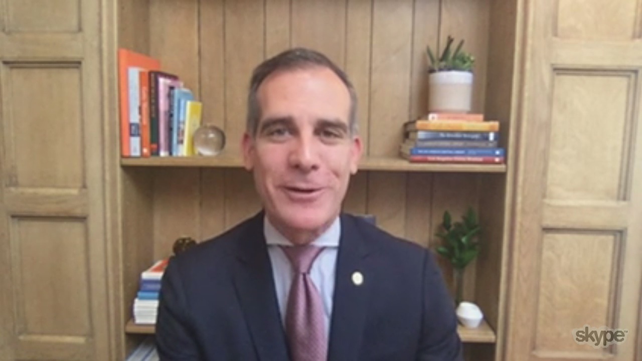 Mayor Garcetti discusses fate of LA's coronavirus closures