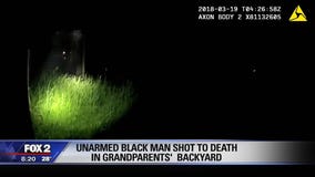 Sacramento police shot 20 times at unarmed man in his yard