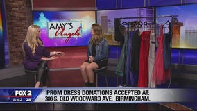 Teen starts nonprofit collecting prom dresses for Detroit students