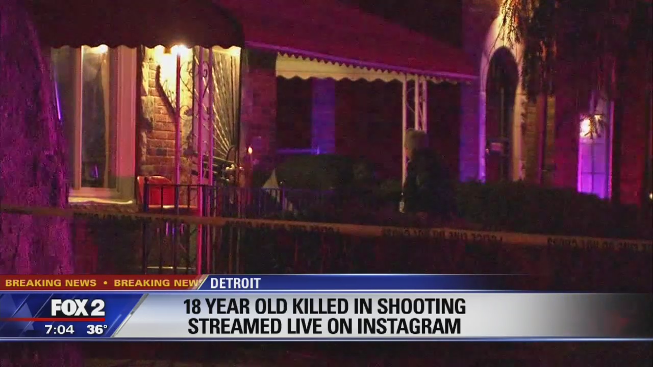 Teen killed in shooting streamed live on Instagram