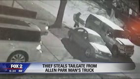 Thief steals tailgate from Allen Park man's truck
