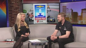 Charlie Kimball at Grand Prix Night at Little Caesars Arena