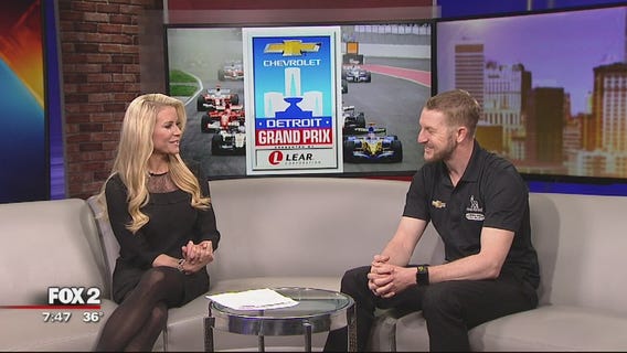 Charlie Kimball at Grand Prix Night at Little Caesars Arena