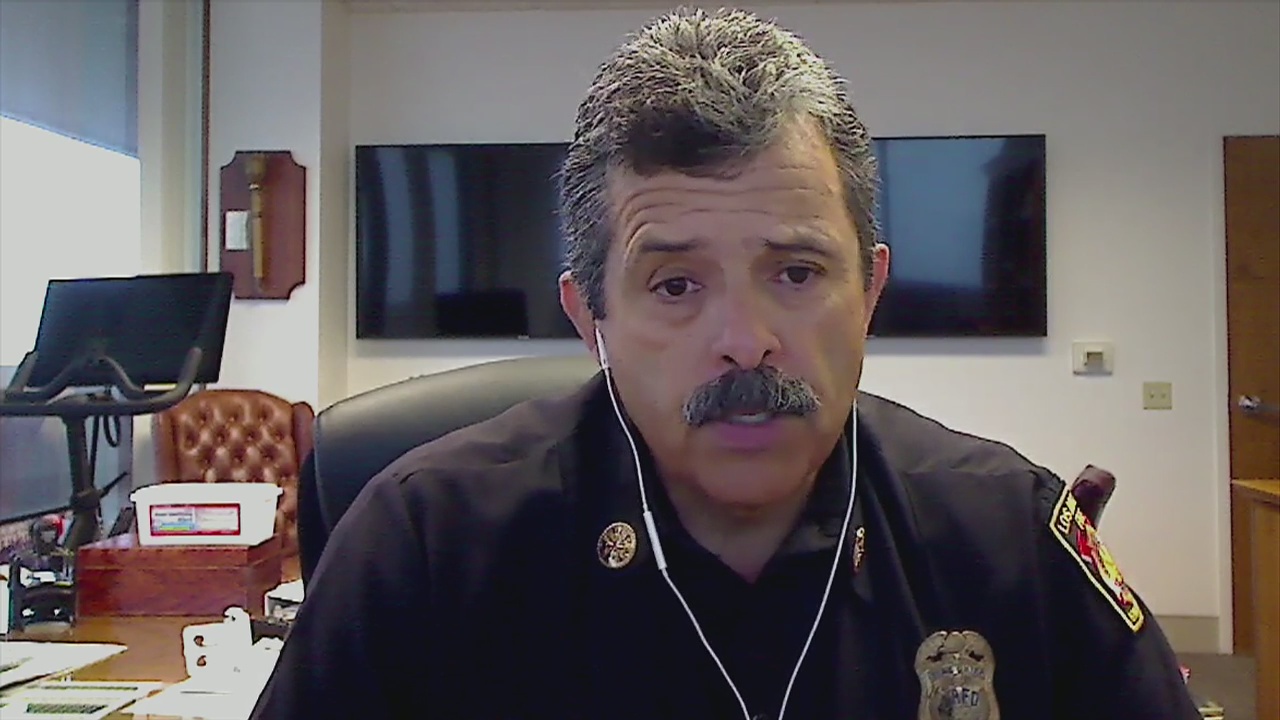 Los Angeles Fire Department Chief Ralph Terrazas details harrowing weekend