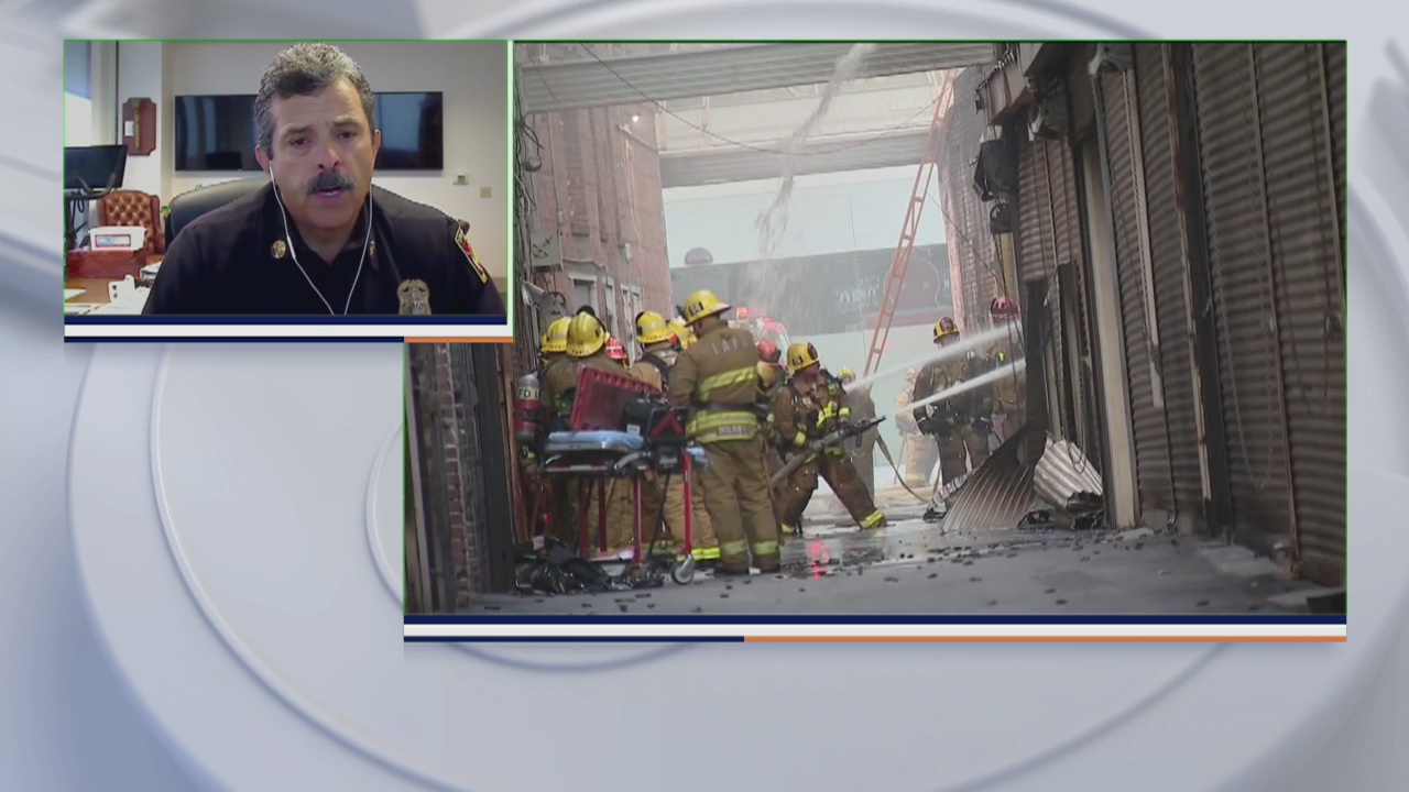 Los Angeles Fire Department Chief Ralph Terrazas details harrowing weekend