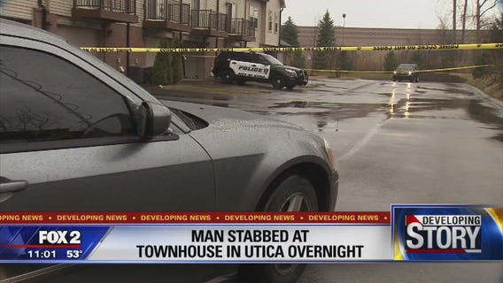 Stabbing near townhouse garage investigated in Utica