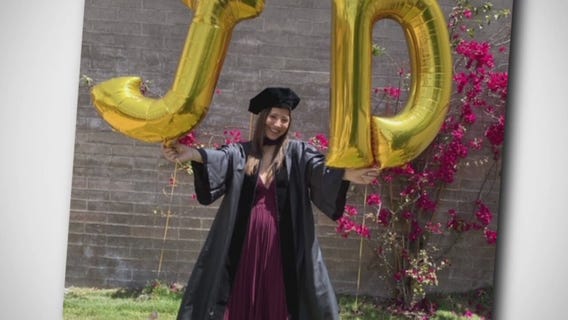 Grad Standouts: Law school graduate gains social media buzz in heartwarming moment with her grandfather