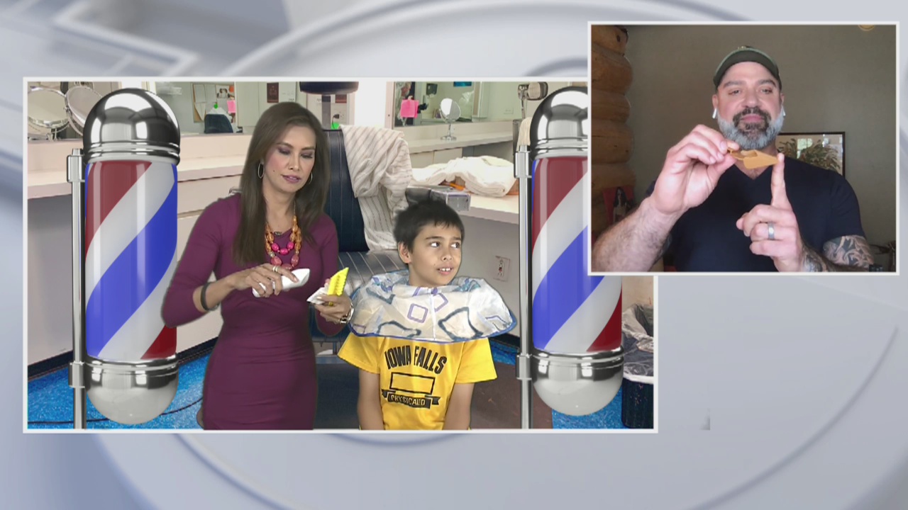 Celebrity stylist Xavier Cruz gives expert tips on giving quarantine haircuts