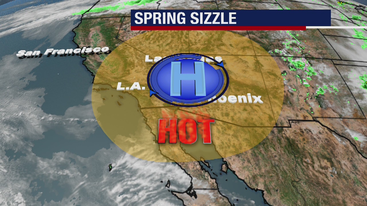 Weather forecast for Monday, May 25