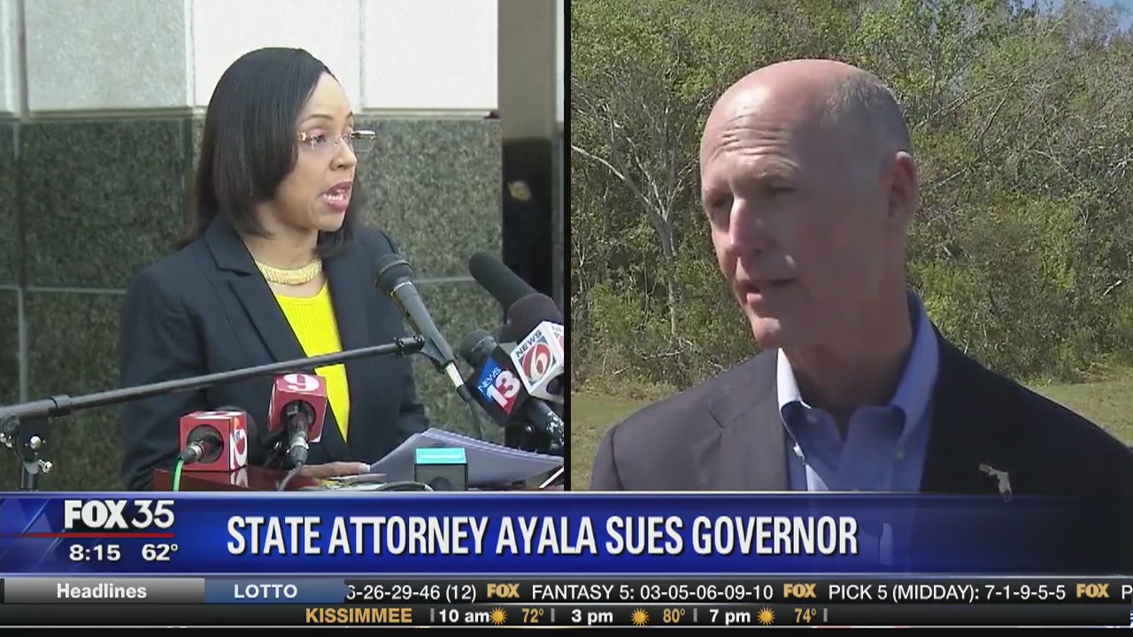 Attorney Ric Keller discusses State Attorney Aramis Ayala's decision to sue Governor Rick Scott